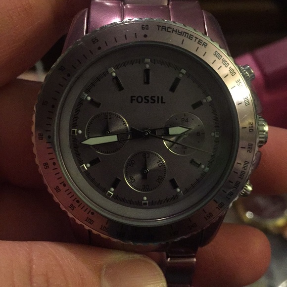 Purple Fossil Watch - Picture 2 of 3